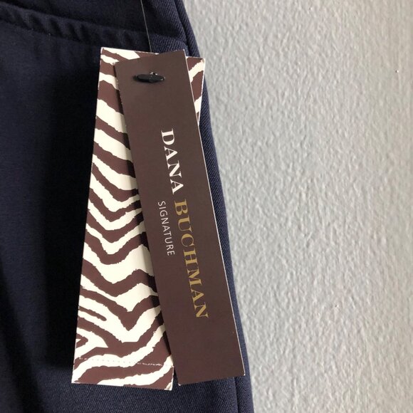 Dana Buchman Women’s Capri Pants Size 16 Jet Black - NWT - Picture 5 of 12